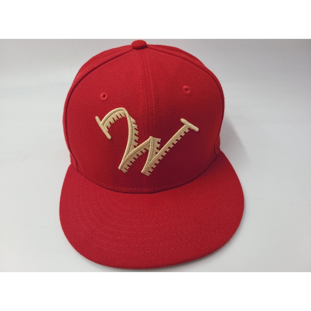 Williamsport Crosscutters New Era 59Fifty Fitted 7 3/4 Hat Cap MiLB Baseball Red